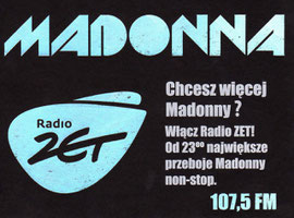 MADONNA RADIO ZET POLEN