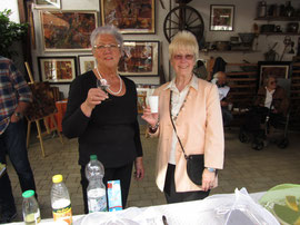 Margret Döring und Christel Wösner-Rafael