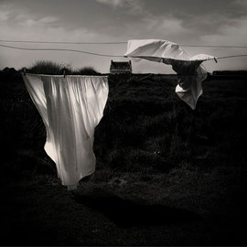 Vive le vent Bretagne Photo noir et blanc