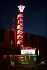 Cinema a Flagstaff ,Californie route 66,Arizona  