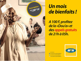 Campagne: Promo ramadan 2014, Directeur artistique: Bibi benzo, Photographe: Zacharie Ngnogue, Agence: MW DDB, Client: MTN CAMEROON