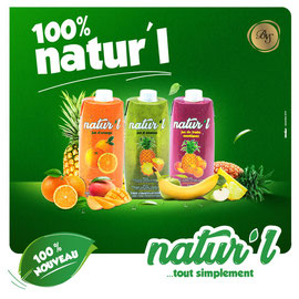 Campagne: Lancement jus natur'l,  Photographe: Zacharie Ngnogue, Agence: voodoo, Client: bvs cameroun