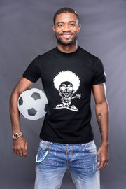 Footballeur Aurelein Chedjou pour la marque DND Collection