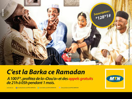 Campagne: Promo ramadan 2014, Directeur artistique: Bibi benzo, Photographe: Zacharie Ngnogue, Agence: MW DDB, Client: MTN CAMEROON