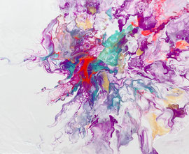 【花束】Bouquet, Acrylic on canvas, 22×27cm 2020  Sold Out