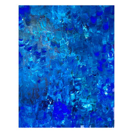 【Outside Comfort Zone】Acrylic on canvas, 100×80cm 2021 