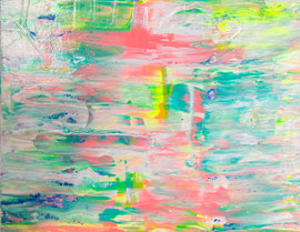 【楽園】Paradise, Acrylic on canvas, 32×45cm 2020   Sold Out