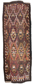 10. Zentralasien, Usbekisch, Dschulkir, 1. Hälfte 20. Jahrhundert ,  ca. 330 x 125 cm