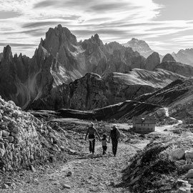 In den Dolomiten