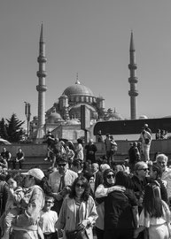 Unten, am Bosporus