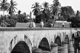 Die alte, französische Brücke