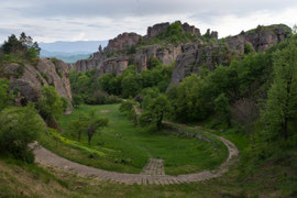 Unterhalb der Festung Belogradtschik (Bulgarien 2025)