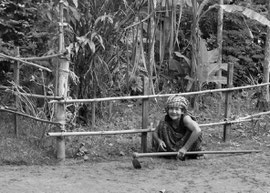 Laotische Frau