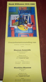 Poster exposite Museum Aemstelle, Amstelveen en Westfries Museum, Hoorn in 1985