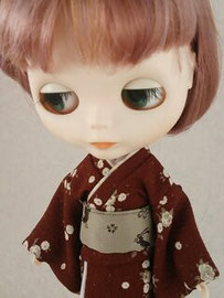 Blythe kimono,Blythe dress,Blythe outfit,ブライス着物,ブライス振袖,ブライス和服