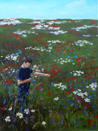 Sommerwiese, Acryl auf Leinwand, 60x80, 2011