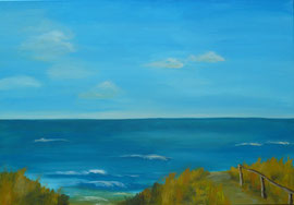 Strandübergang, Acryl auf Leinwand, 70x100, 2011