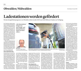 Obwaldner Zeitung vom 16.01.2025