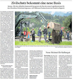 Obwaldner Zeitung vom 24.05.18