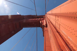 San Francisco - Träger der Godlen Gate Bridge