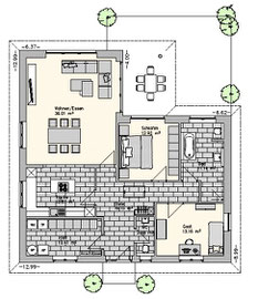 Grundriss Haus Segeberg 2023