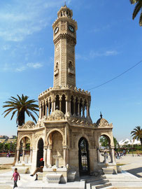 Tower clock in Izmir