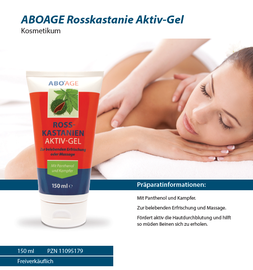ABOAGE Rosskastanien Aktiv-Gel