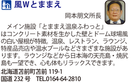 道の駅「風Ｗとままえ」　北海道苫前町