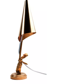 STEFAN TRÄGER WERKGRUPPE "GALLO DORATO" HIER EIN FRAGMENT DER SERIE "LAMPEN"