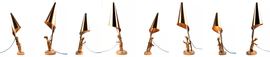 STEFAN TRÄGER WERKGRUPPE "GALLO DORATO" SERIE "LAMPEN"