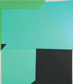  DANIEL HÖRNER   NEW BASICS  2013    ÖL AUF CANVAS   210 x 190 CM 