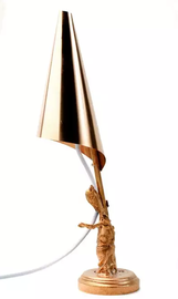 STEFAN TRÄGER WERKGRUPPE "GALLO DORATO" HIER EIN FRAGMENT DER SERIE "LAMPEN"