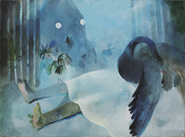 YOOJIN CHANG   DREAM  2011    ÖL AUF CANVAS   90 x 120 CM 