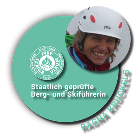 IVBV staatlich geprüfter Bergführerin & Skiführerin Ragna Krückels