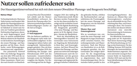 Obwaldner Zeitung vom 28.09.2024