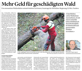 Obwaldner Zeitung vom 12.11.2021
