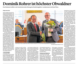 Obwaldner Zeitung vom 01.07.2023
