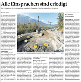 Obwaldner Zeitung vom 09.11.2019