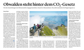 Obwaldner Zeitung vom 21.05.2021