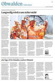 Obwaldner Zeitung vom 30.12.2023