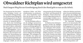 Obwaldner Zeitung vom 20.12.2021