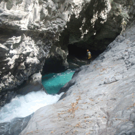 Garganta de lo Navarros, Pirineos