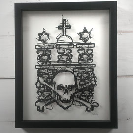 FORZA SANKT PAULI. 24 x30 cm