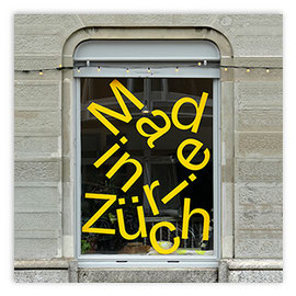 Neuheit StadtSichten Zürich: Made in Zürich, Kreis 3