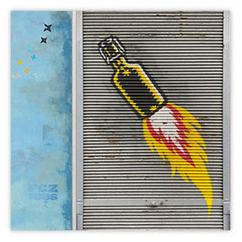 StadtSicht 155b: FCZ-Rakete, Graffiti aus der Badenerstrasse