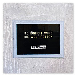Neuheit StadtSichten Zürich: Schönheit wird die Welt retten