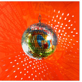 107b Discokugel orange 001