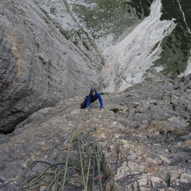 Chrissi on the last second last pitch.