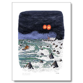 Sauvetage - Tirage d'auteur