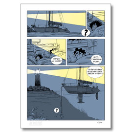 Dérapage - Tirage d'auteur